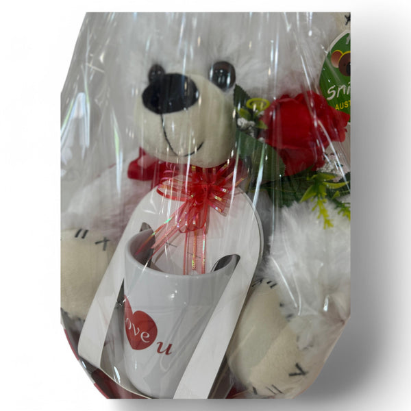 Valentines Bear Gift Set (Medium)