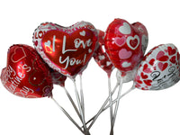 Assorted Foil Valentines Day Balloons