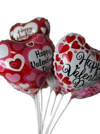 Assorted Foil Valentines Day Balloons